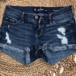 Hollister denim shorts